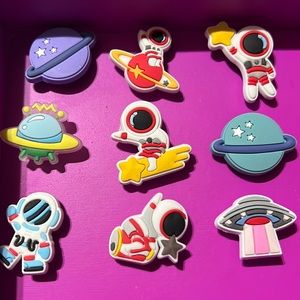 Astronaut croc charms Space croc charms